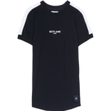 Sixth June - T-shirt logo bandes noir blanc