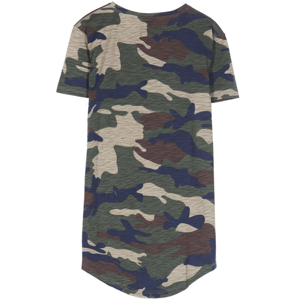 Sixth June - T-shirt camouflage signature vert