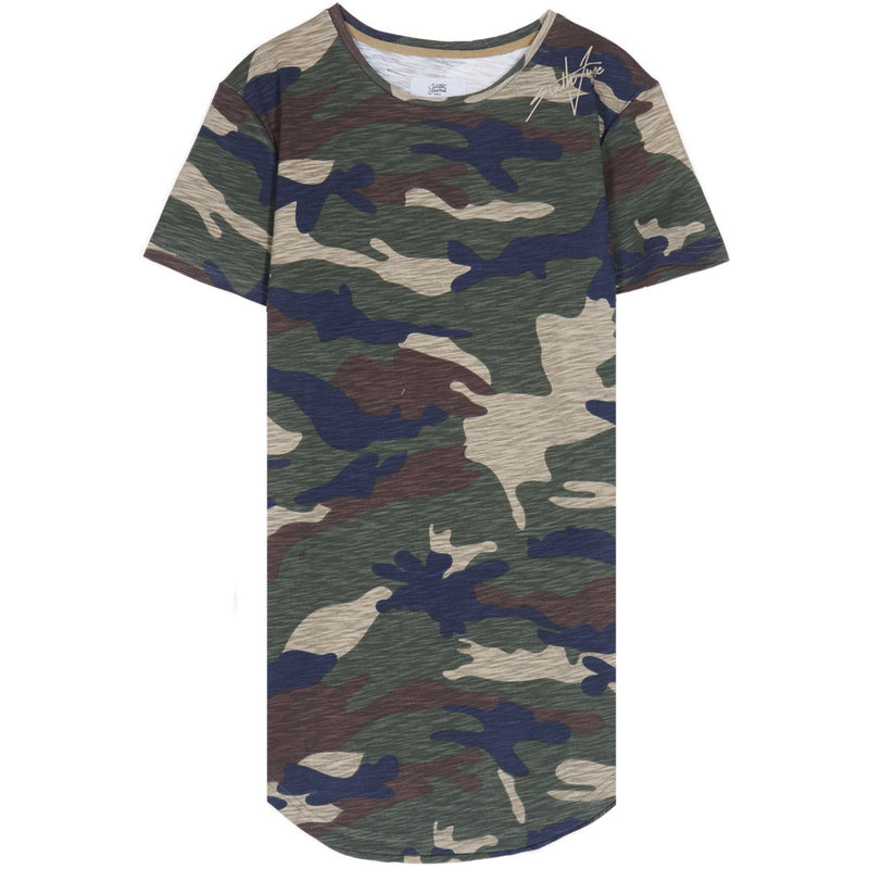 Sixth June - T-shirt camouflage signature vert