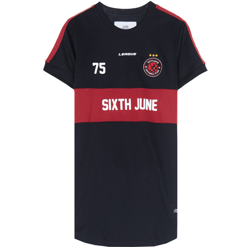 Sixth June - Maillot football league noir