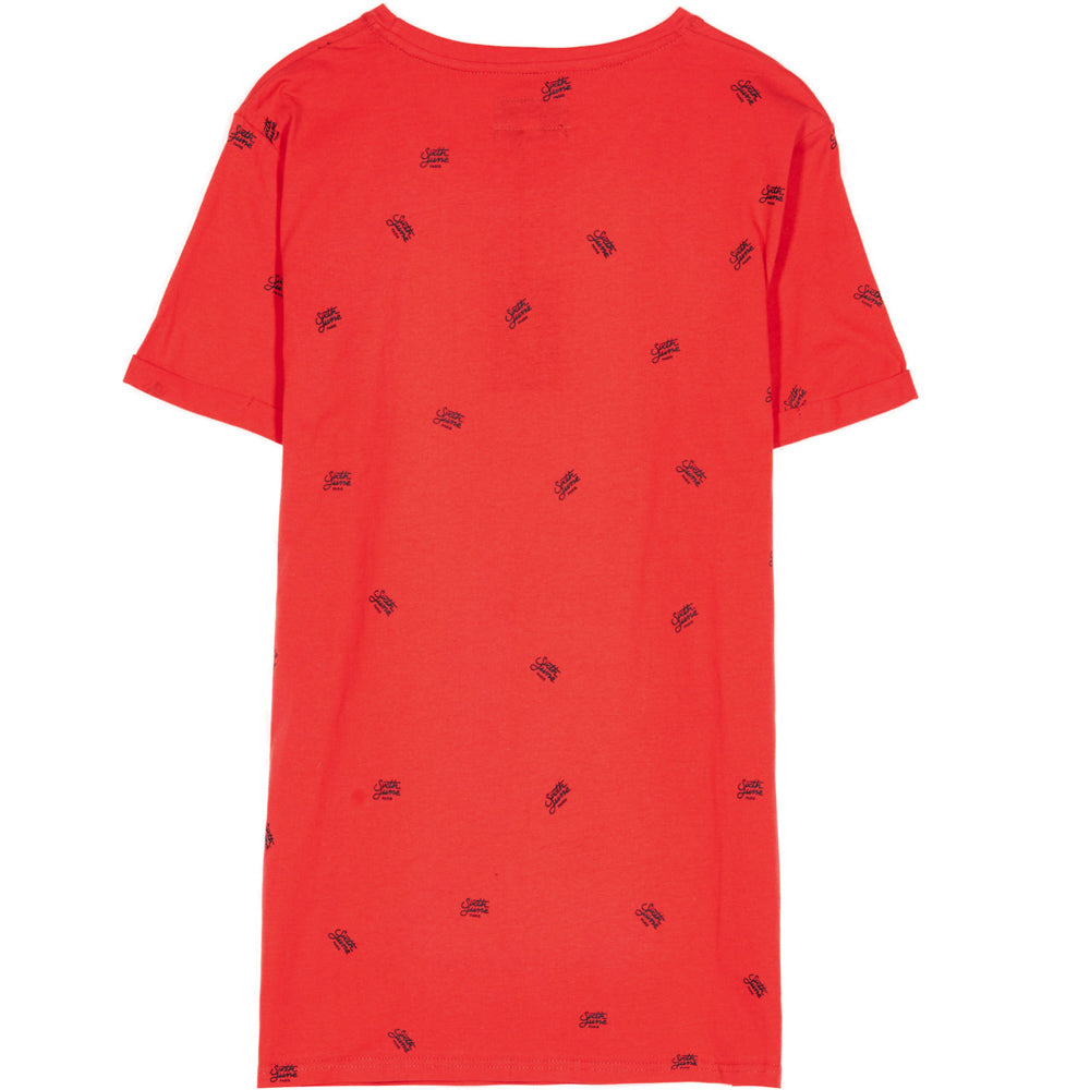 Sixth June - T-shirt logomania rouge
