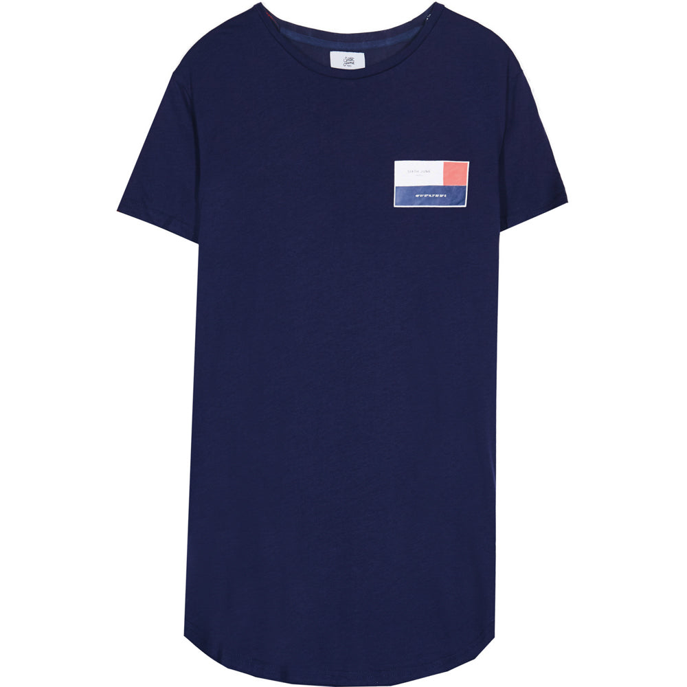 Sixth June - T-shirt America bandes bleu