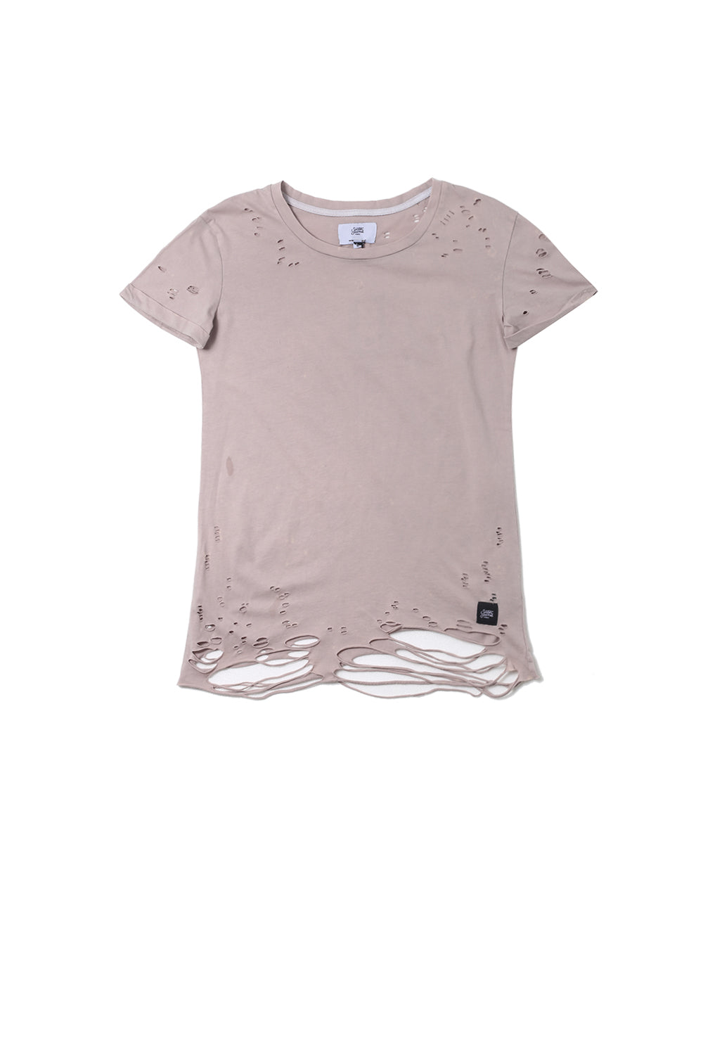 Sixth June - T-shirt destroy Femme rose W2370VTS