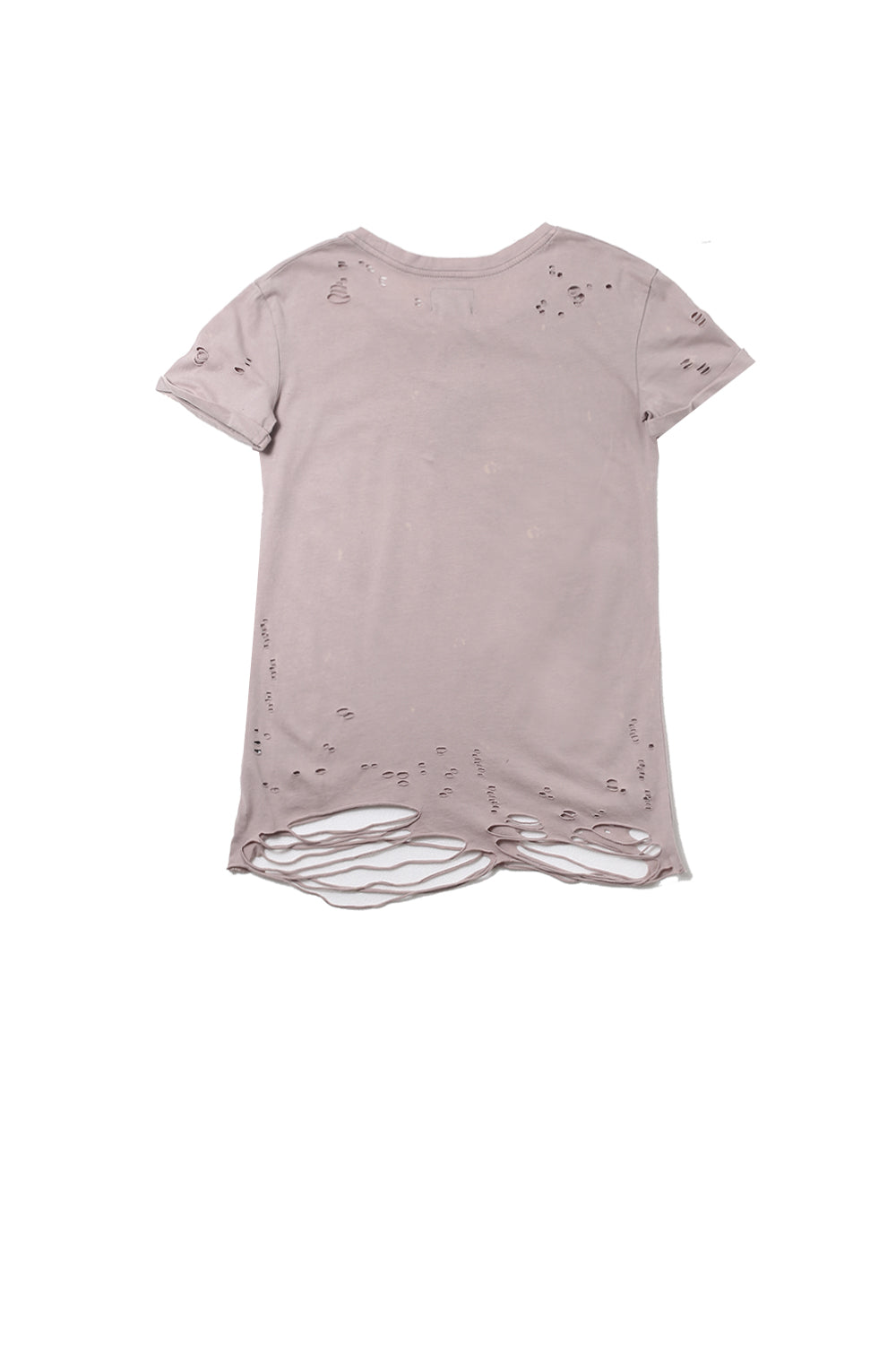 Sixth June - T-shirt destroy Femme rose W2370VTS