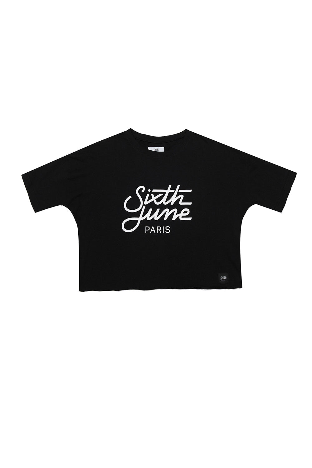 Sixth June - T-shirt large logo Sport noir W2403KTS