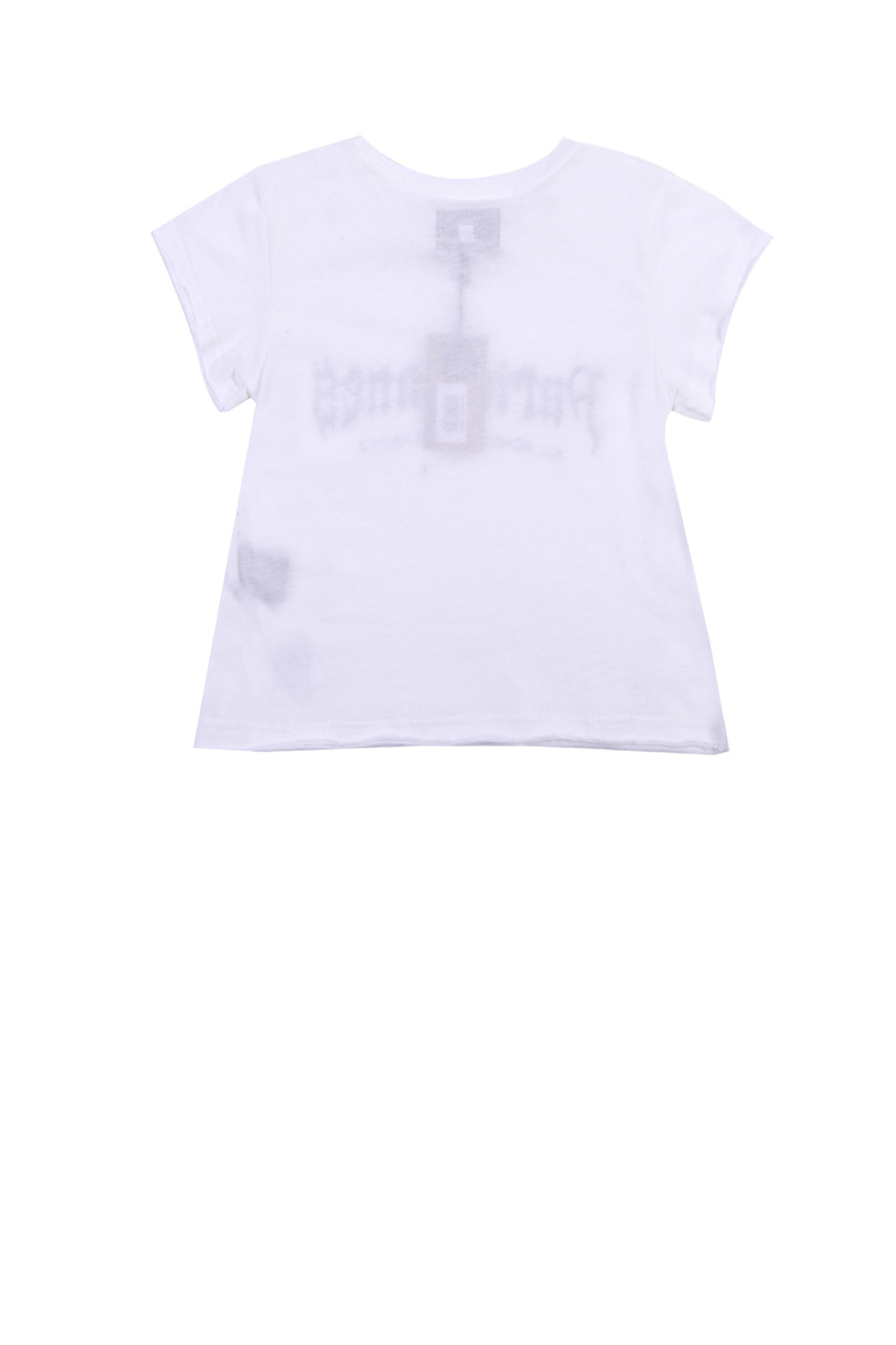 Sixth June - Crop top Parisiennes Women fire effect font white W2630CTS