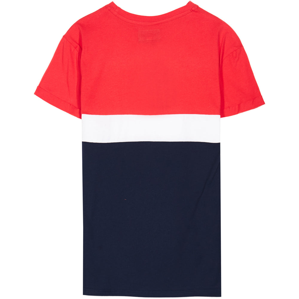 Sixth June - T-shirt tricolore bleu rouge blanc