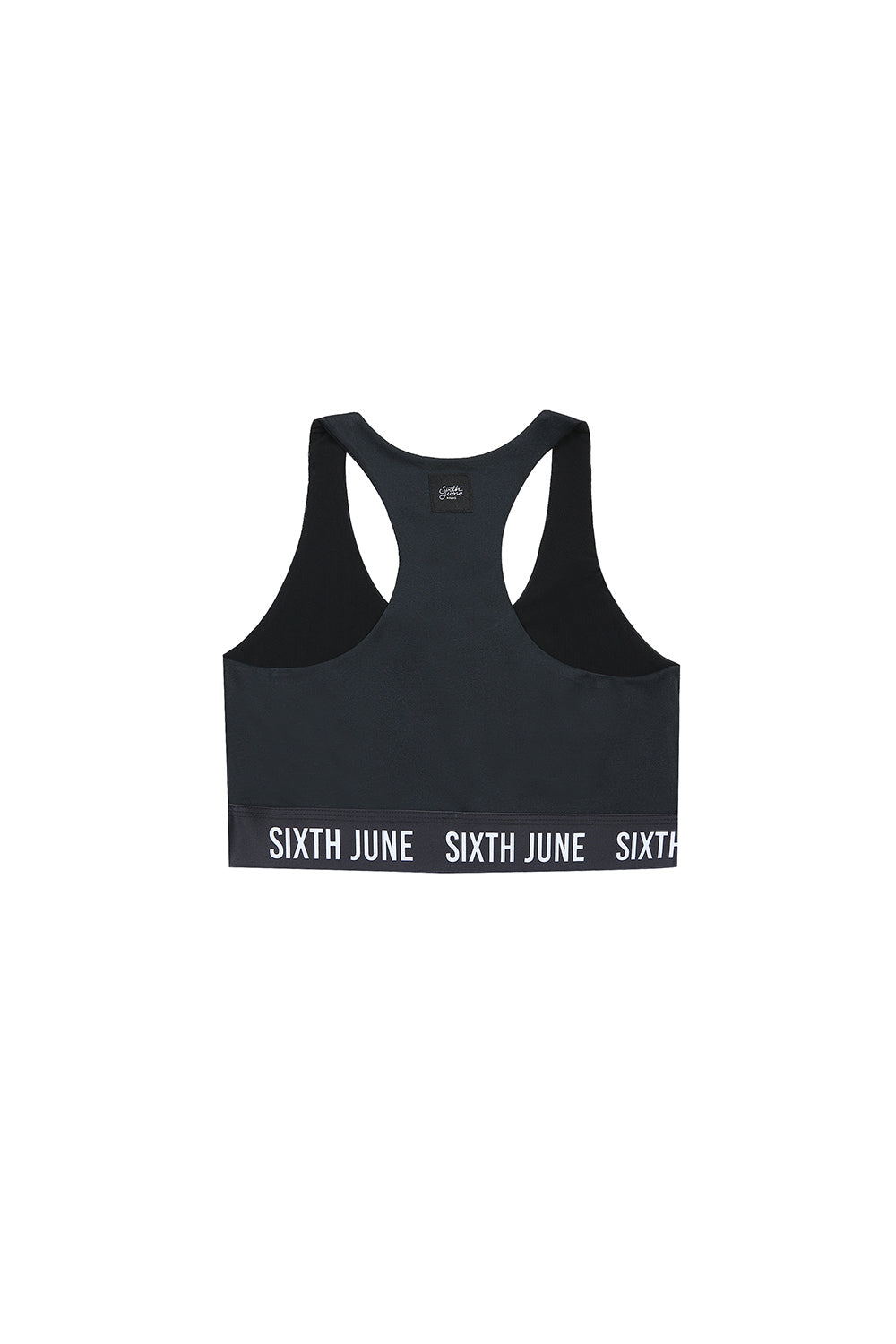 Sixth June - Brassière bande logo Sport noir W2396WTO