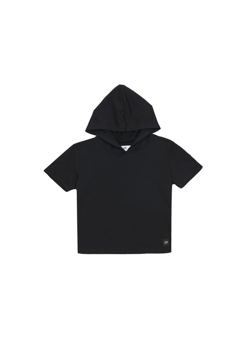 Sixth June - T-shirt capuche Sport noir W2402WTO