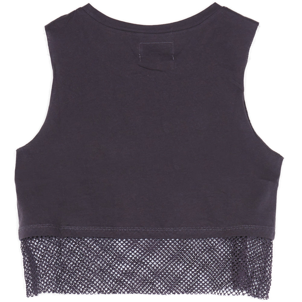 Sixth June - Débardeur mesh Monster gris foncé