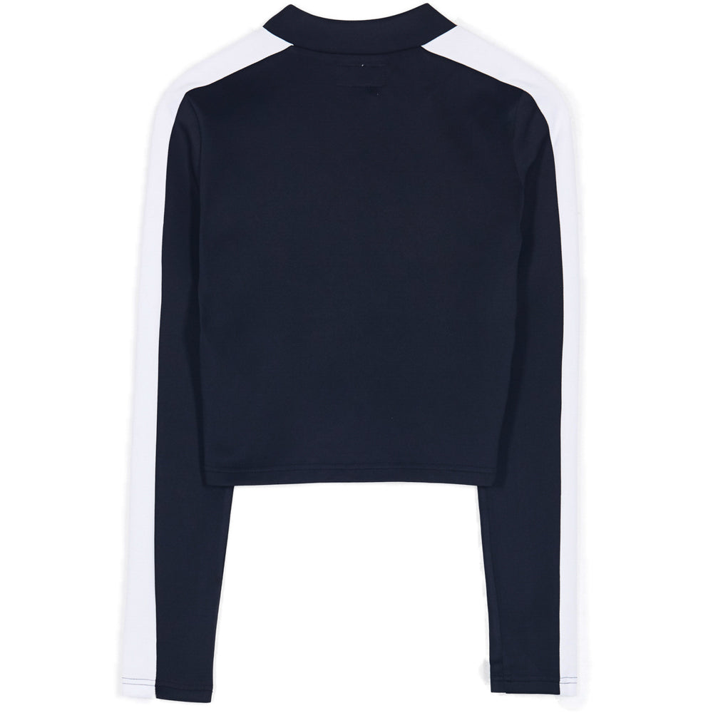 Sixth June - Crop top bandes noir blanc