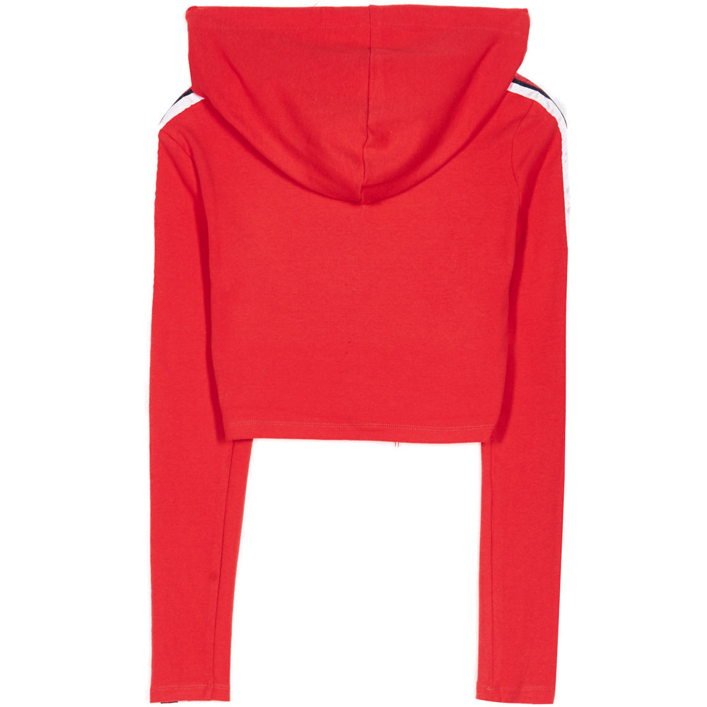 Sixth June - Crop top bandes tricolores rouge