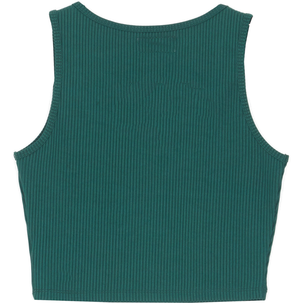 Sixth June - Débardeur court logo signature vert