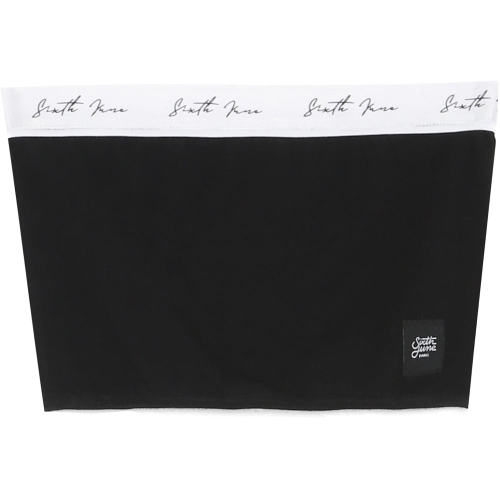 Sixth June - Bandeau logo signature noir