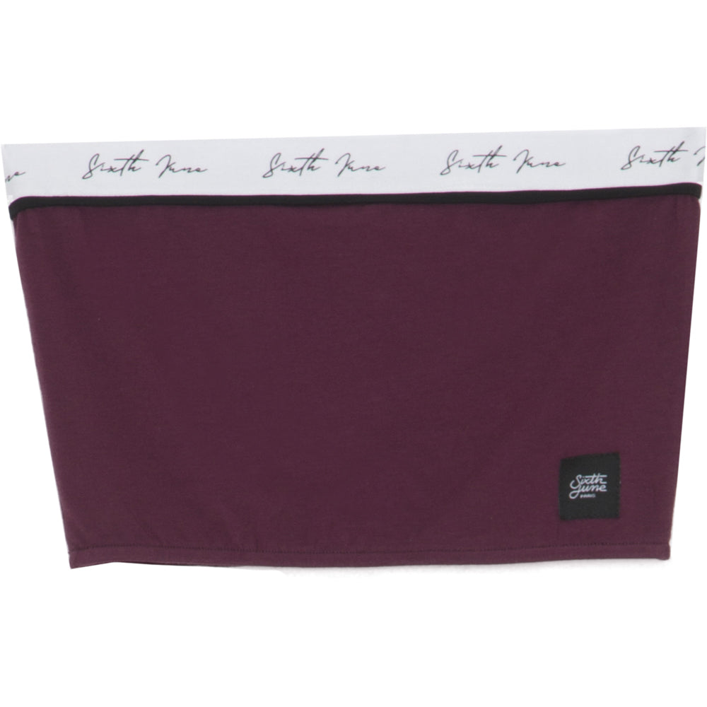 Sixth June - Bandeau logo signature rouge