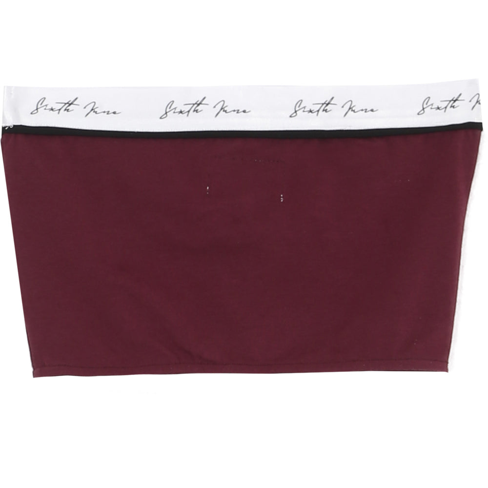 Sixth June - Bandeau logo signature rouge