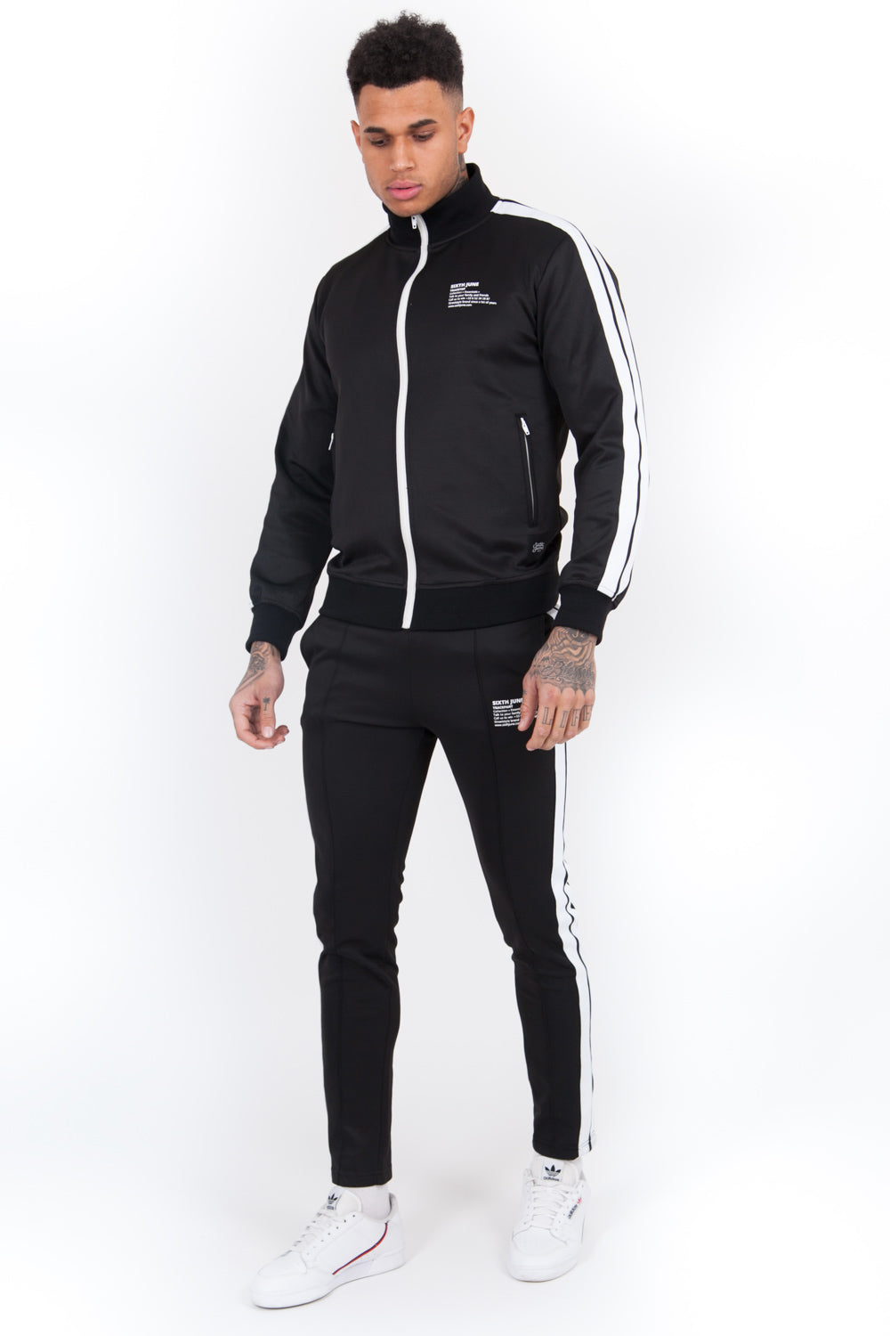 Sixth June - Haut survêtement tracktop noir