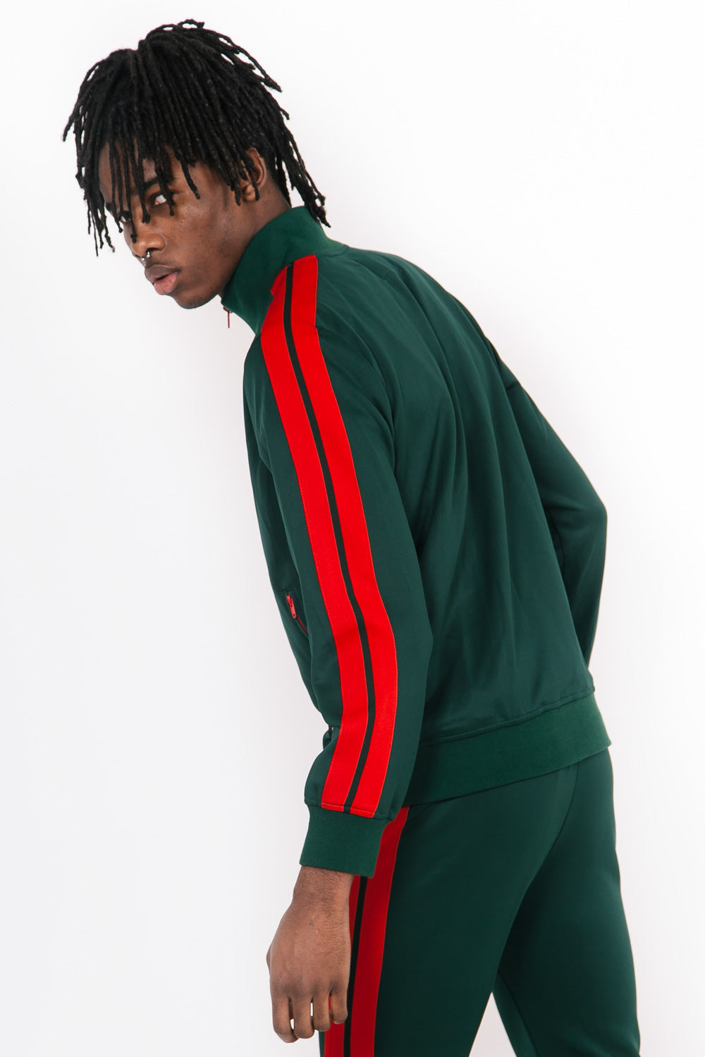 Sixth June - Haut survêtement tracktop vert