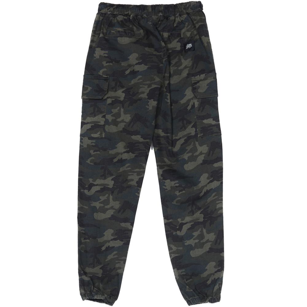 Sixth June - Pantalon cargo cordons Vert kaki