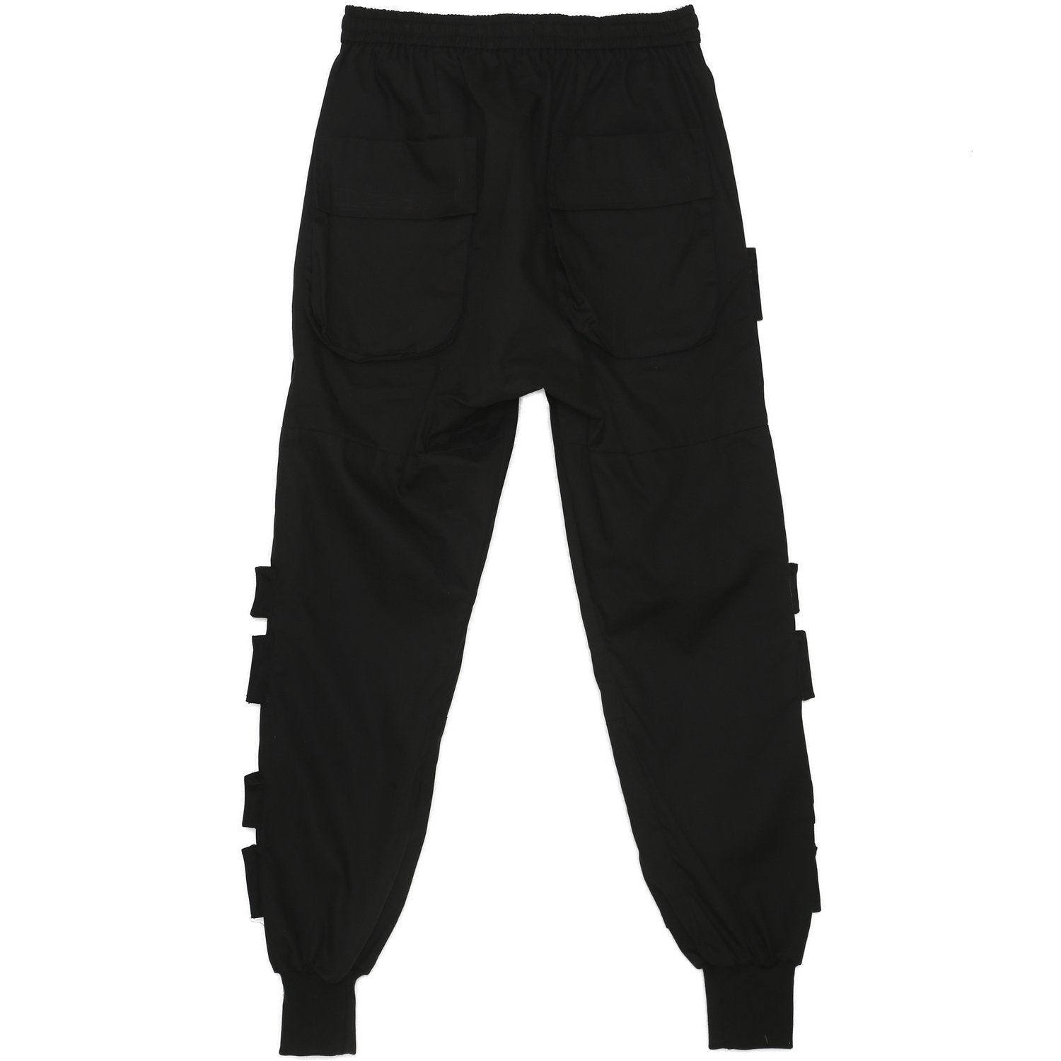 Pantalon cargo tactique large Noir