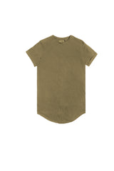 Sixth June - T-shirt oversize zip kaki 1146C