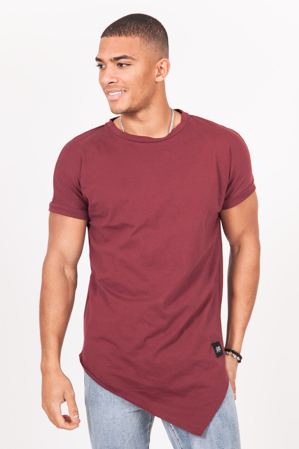 Sixth June - T-shirt large pointe bordeaux