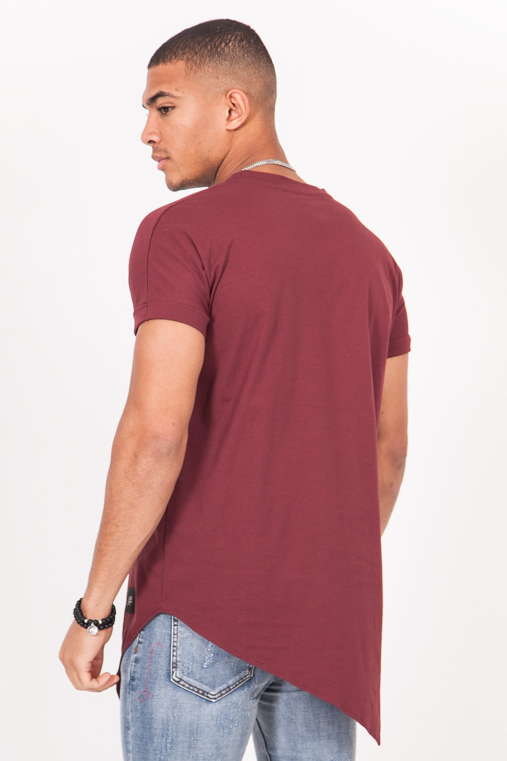 Sixth June - T-shirt large pointe bordeaux