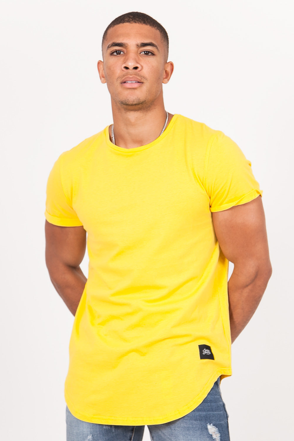 Sixth June - T-shirt bas arrondi jaune