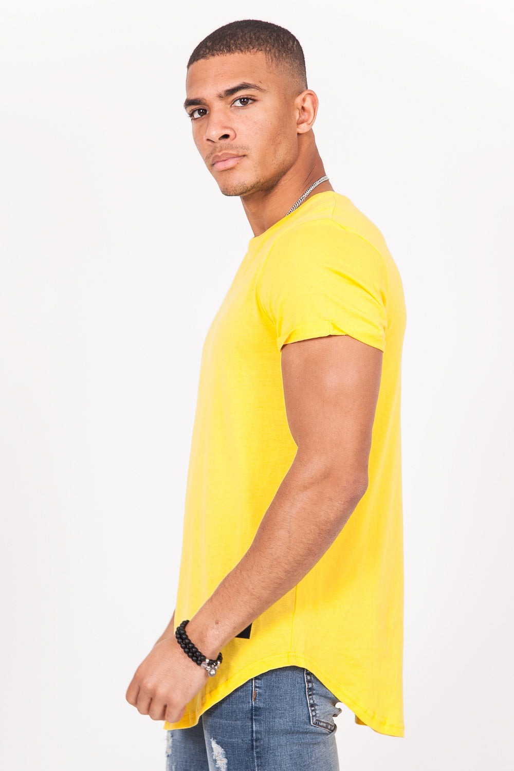 Sixth June - T-shirt bas arrondi jaune