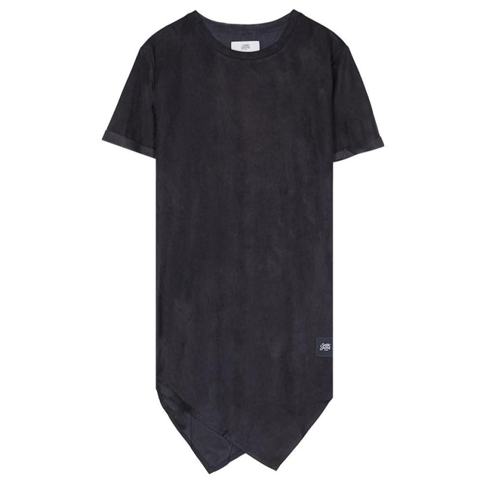 Sixth June - T-shirt pointe suédine noir