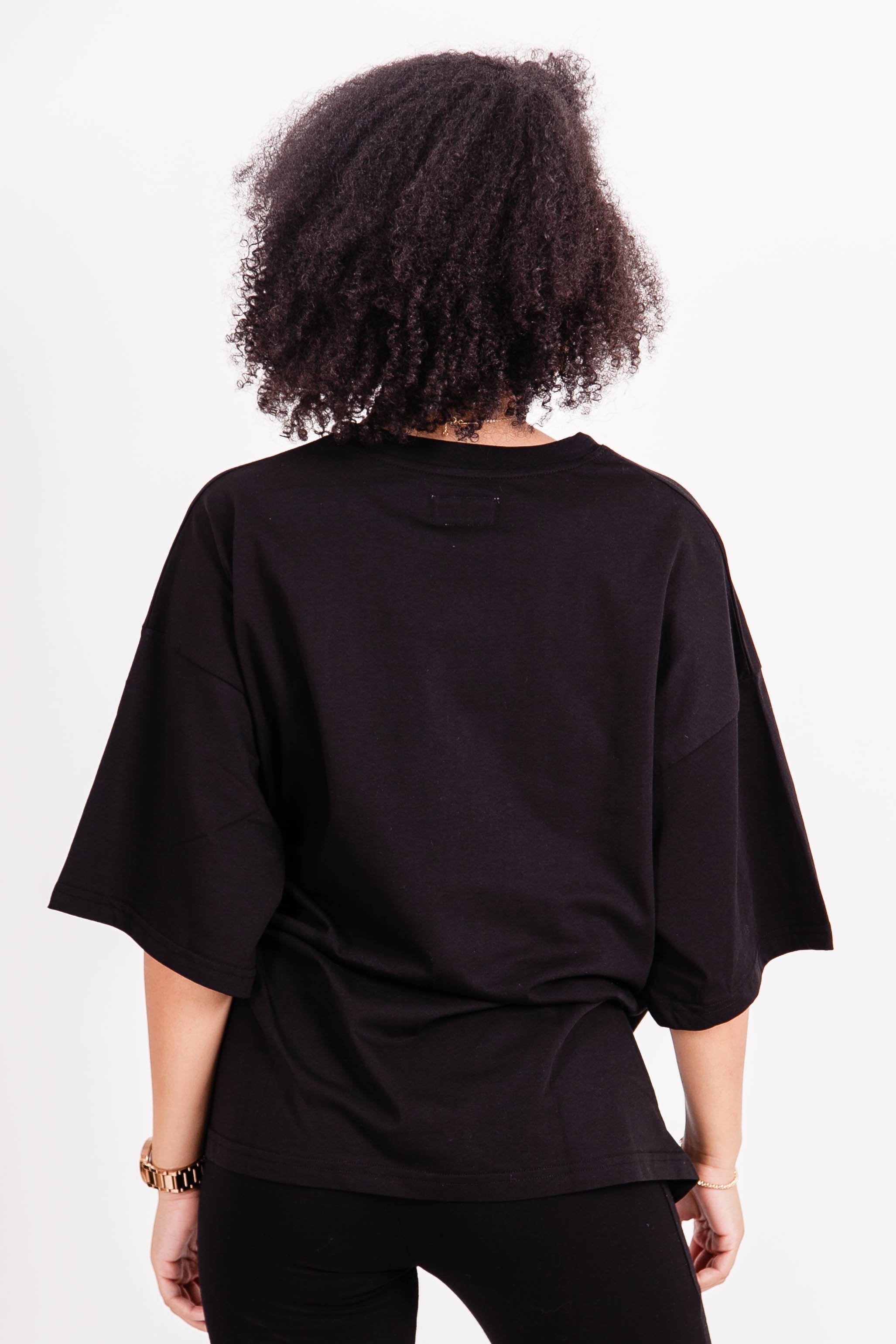 Sixth June - T-shirt imprimé iridescent large noir