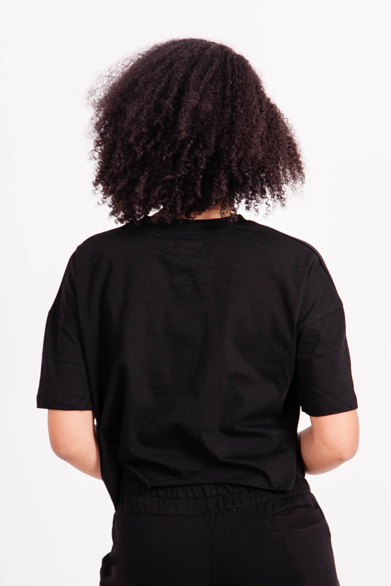 Sixth June - T-shirt court imprimé iridescent noir