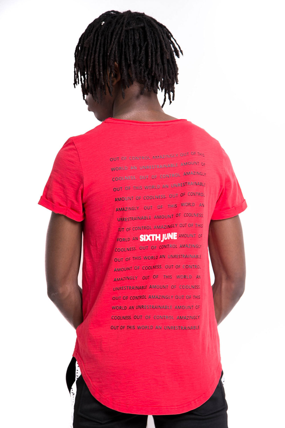 Sixth June - T-shirt out of control rouge