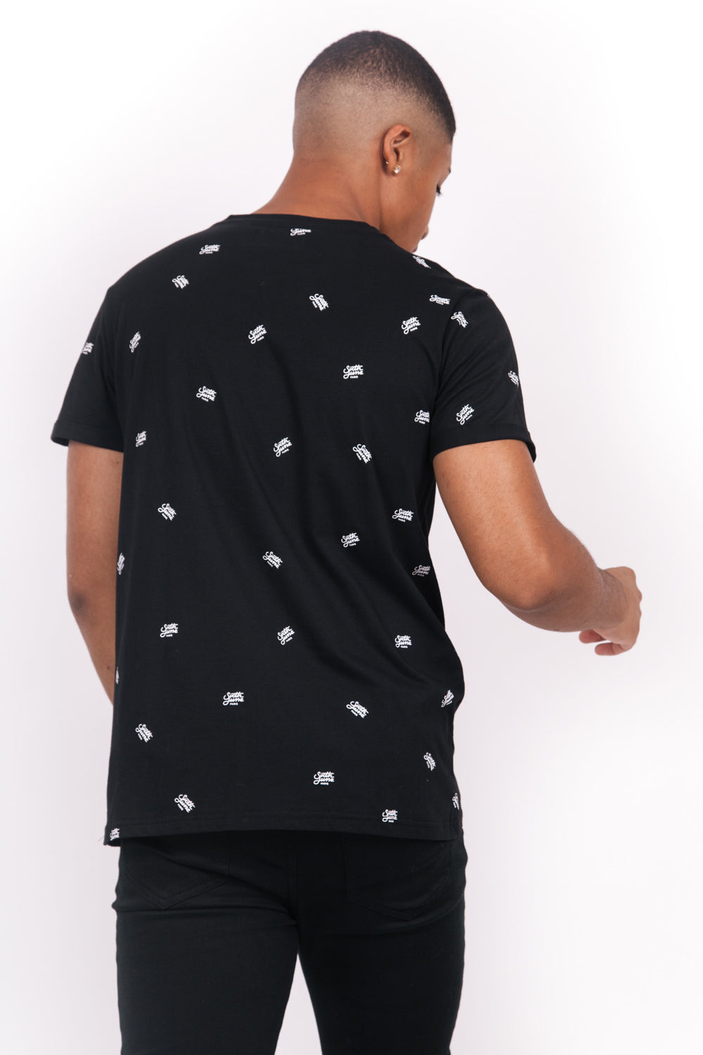 Sixth June - T-shirt logomania noir