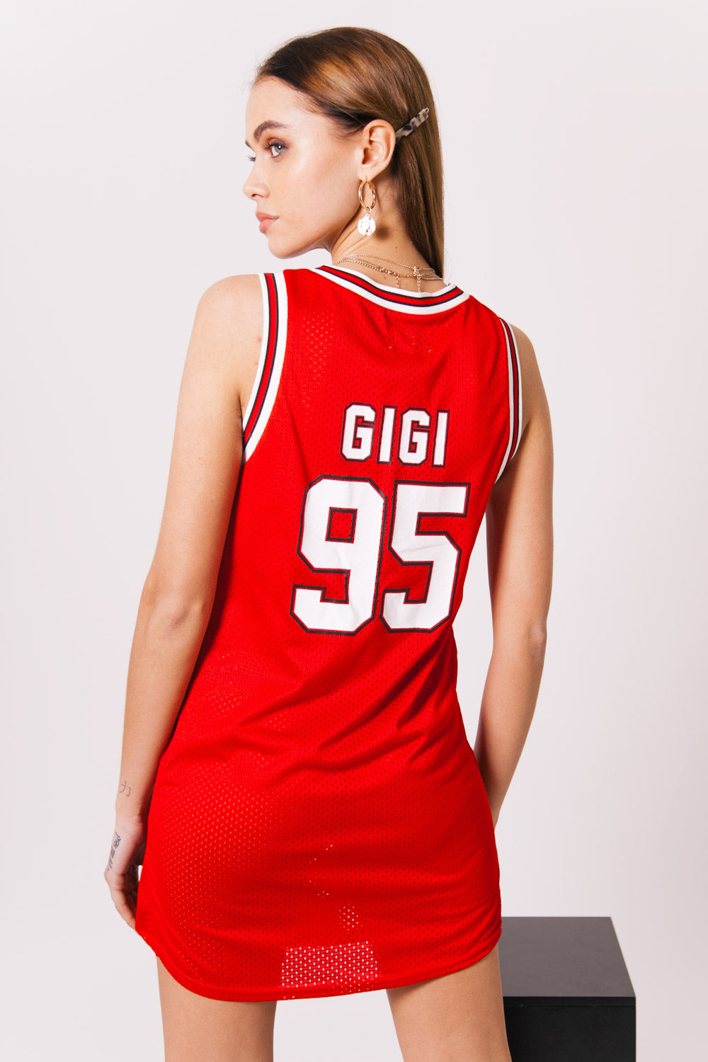 Sixth June - Robe T-Shirt Gigi 95 rouge