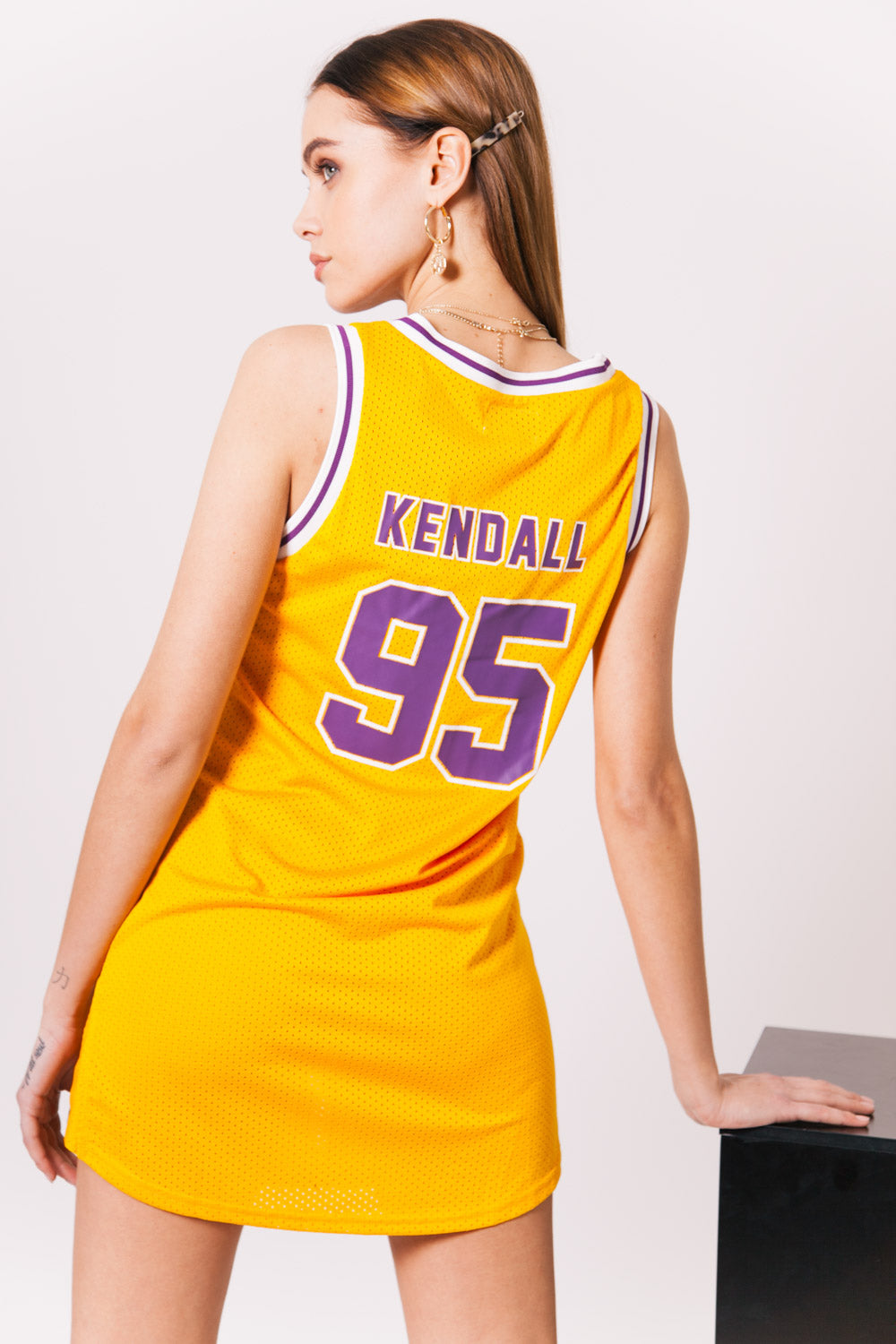 Sixth June - Robe T-Shirt Kendall 95 jaune