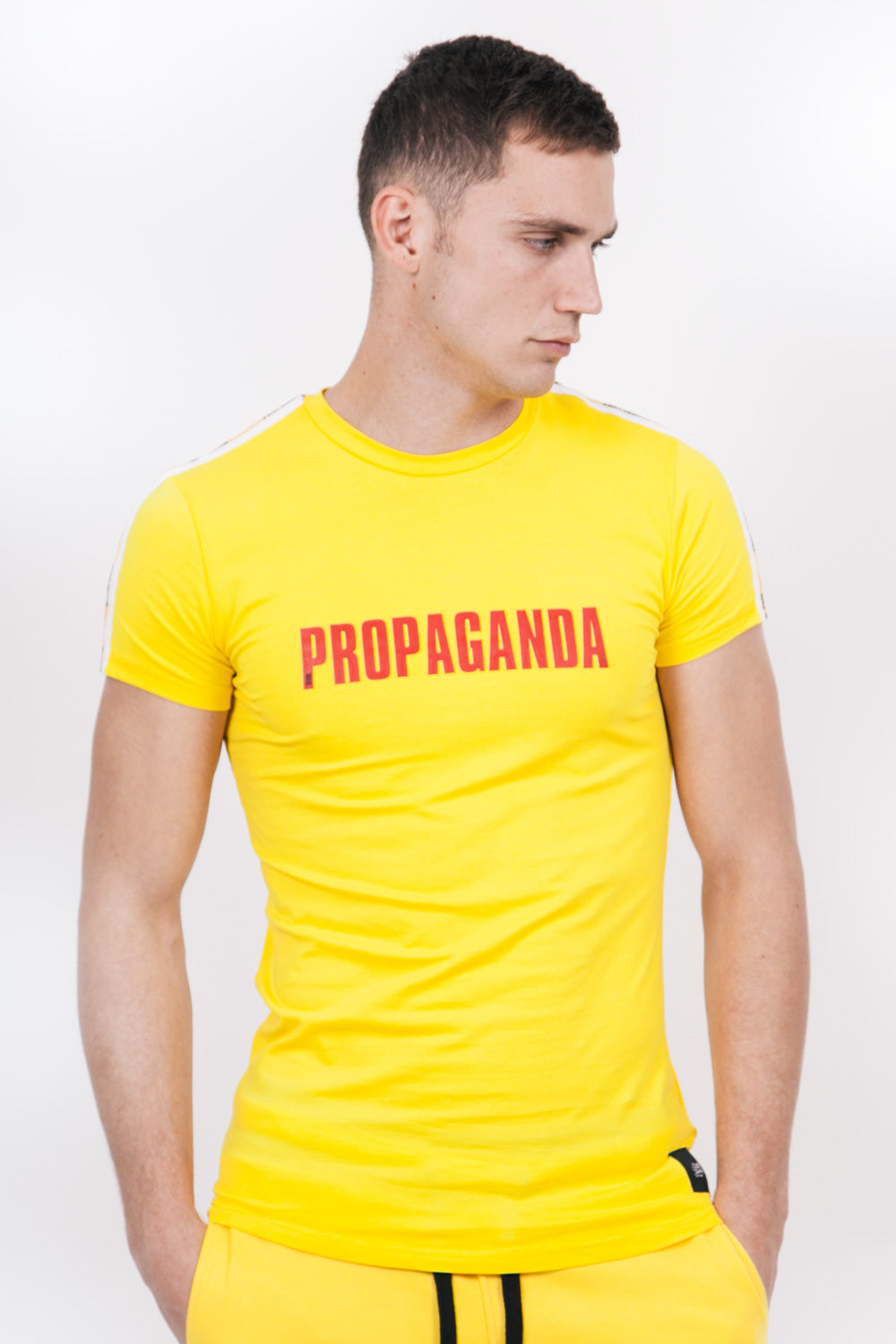 Sixth June - T-shirt Propaganda bandes jaune