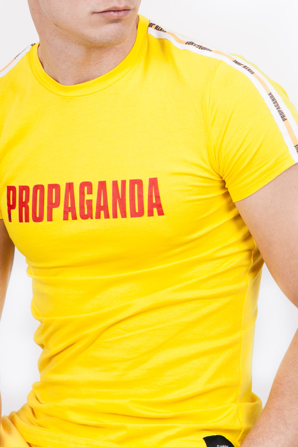 Sixth June - T-shirt Propaganda bandes jaune