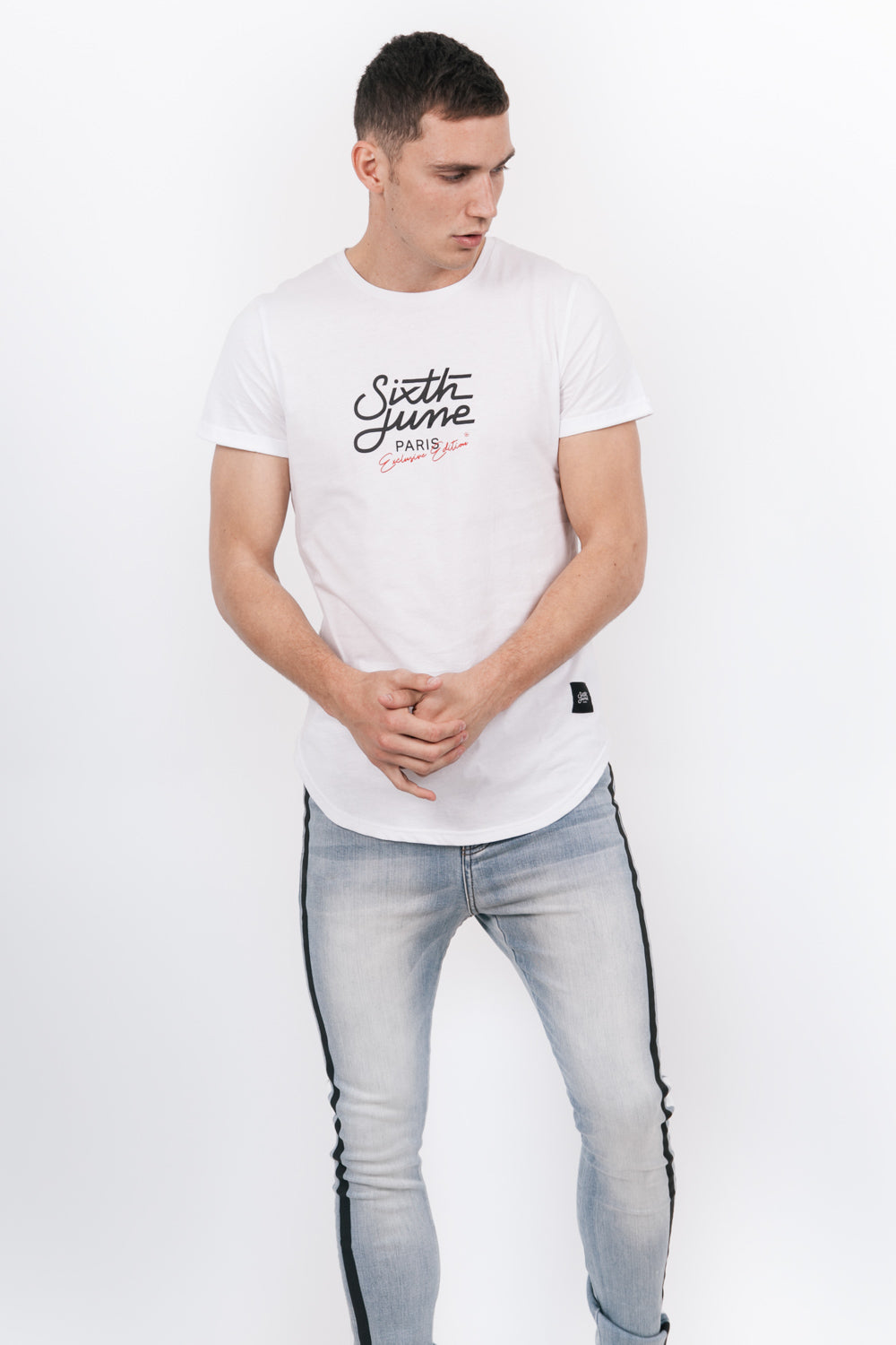 Sixth June - T-shirt anniversaire 10 ans blanc