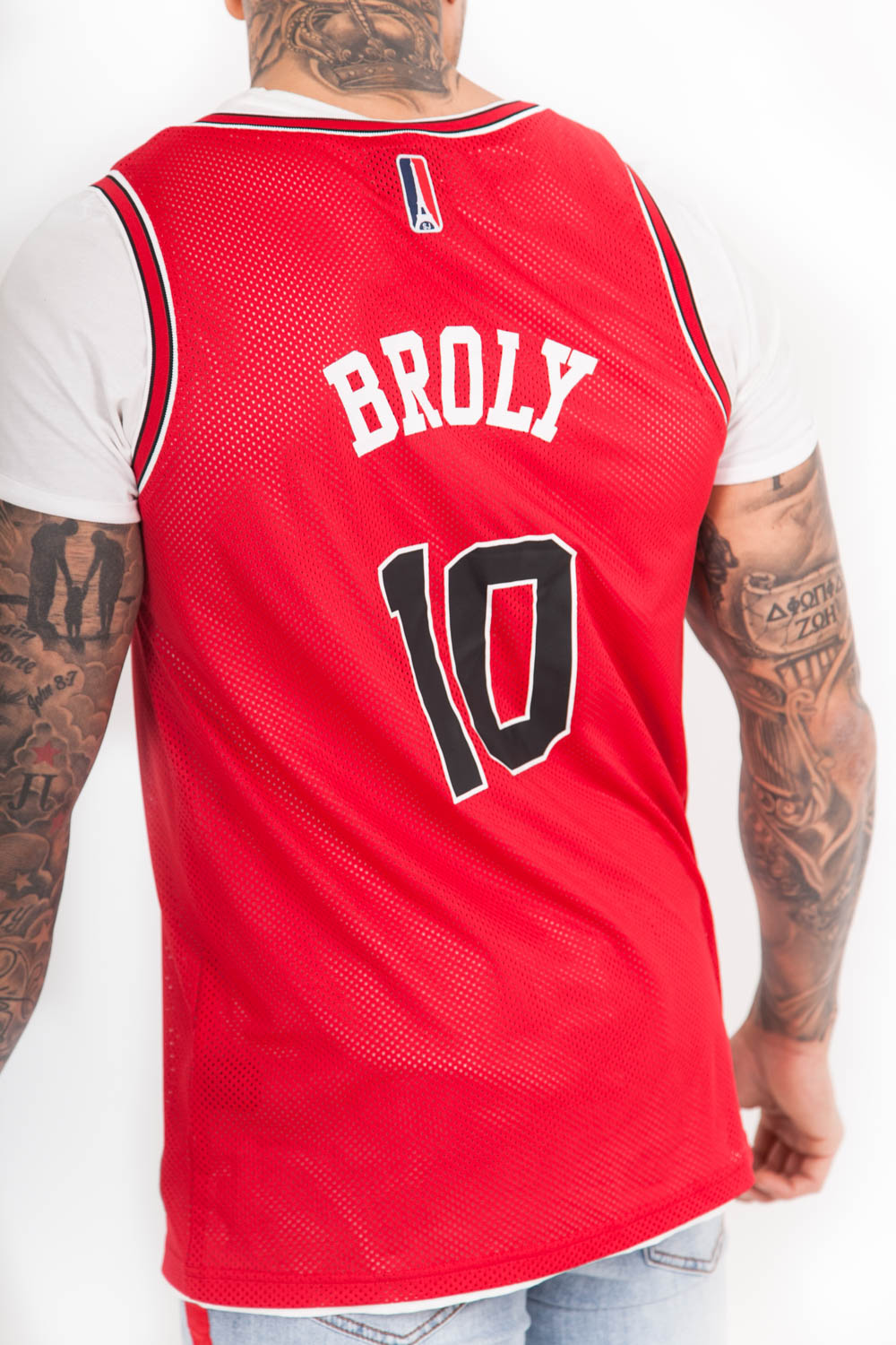 Sixth June - Maillot basket Broly 10 rouge