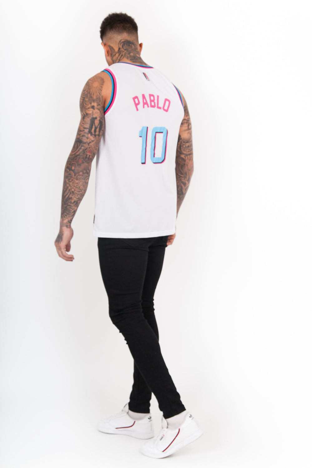 Sixth June - Maillot basket Pablo 10 blanc