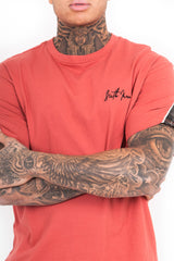 Sixth June - T-Shirt bandes dos rouge