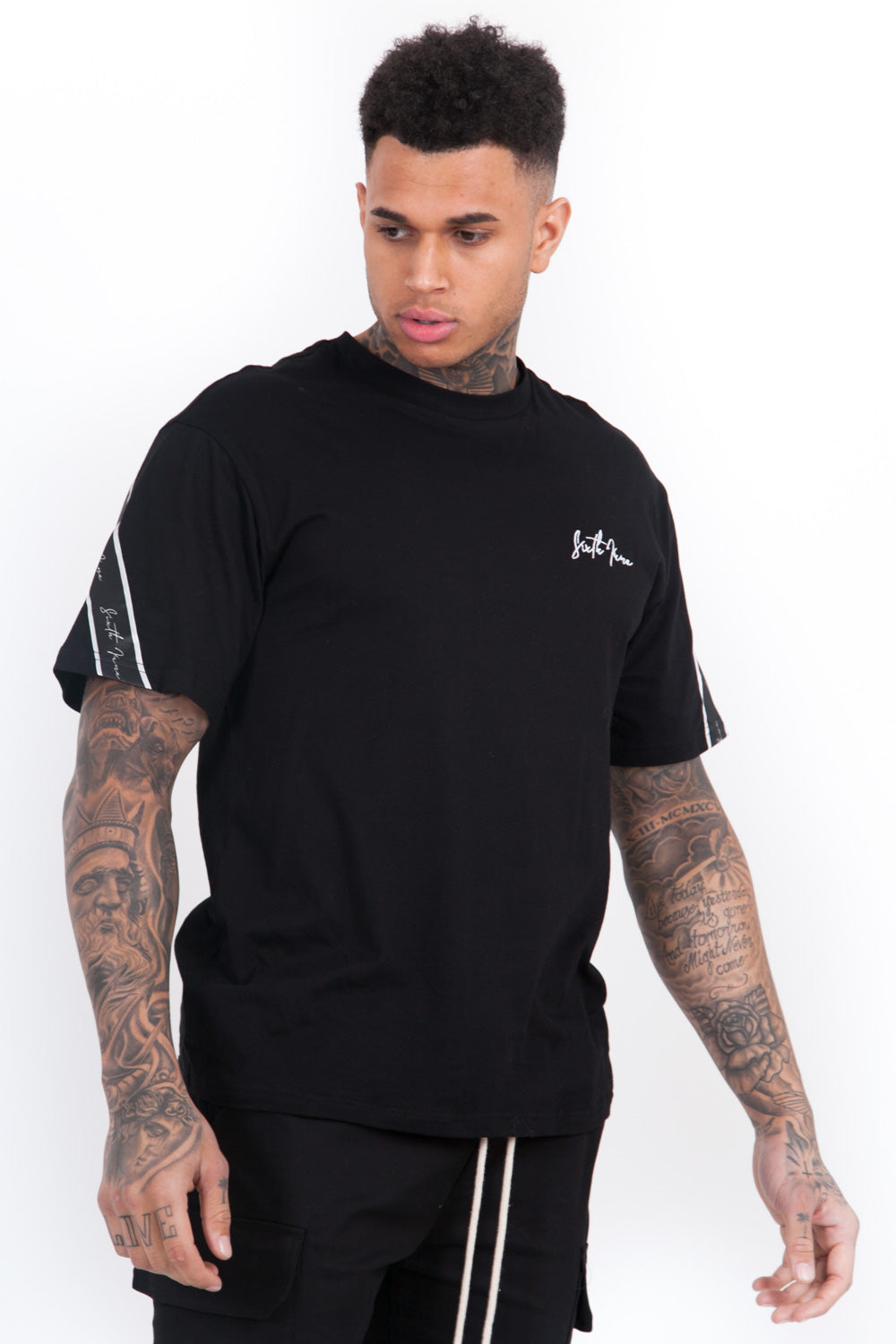 Sixth June - T-Shirt bandes dos noir