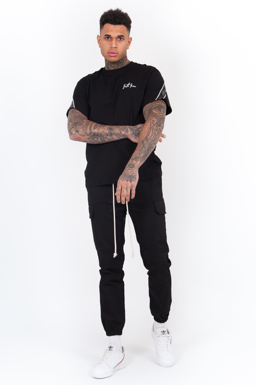 Sixth June - T-Shirt bandes dos noir