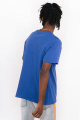 Sixth June - T-Shirt oversize Propaganda néon bleu