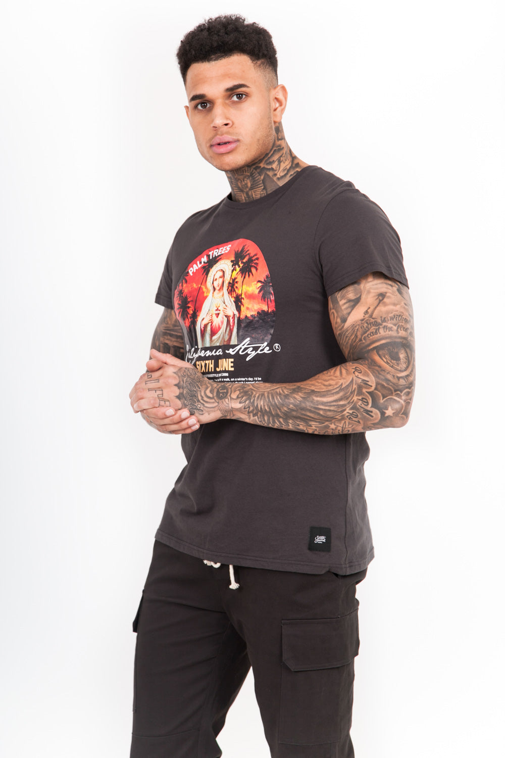 Sixth June - T-Shirt california style noir