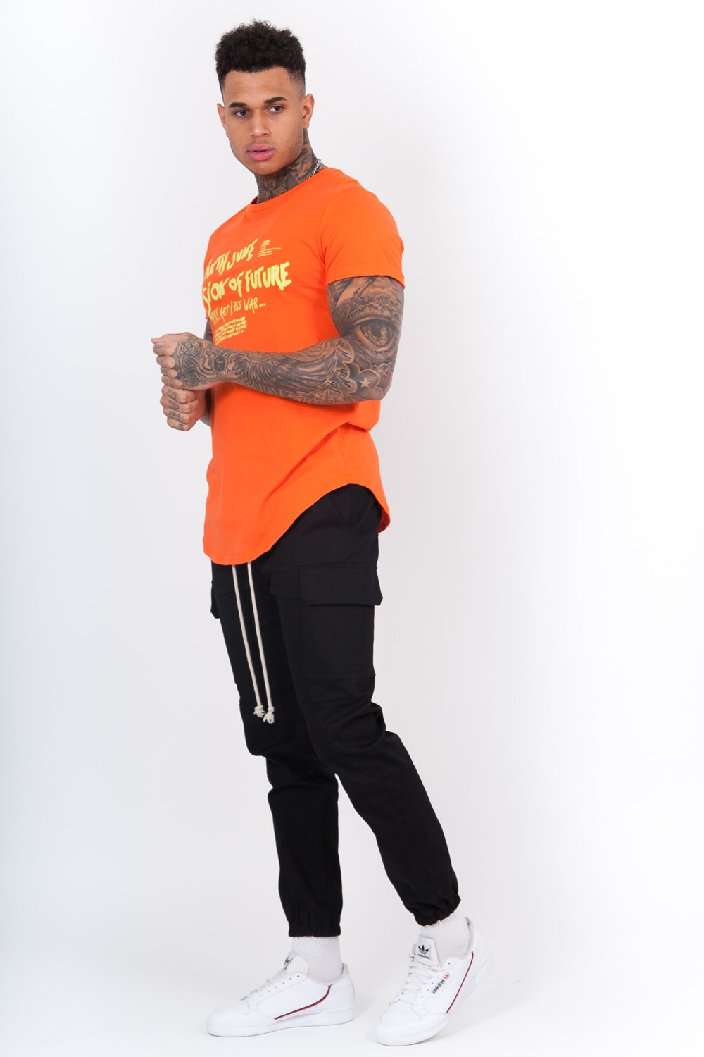 Sixth June - T-Shirt Vision of future orange