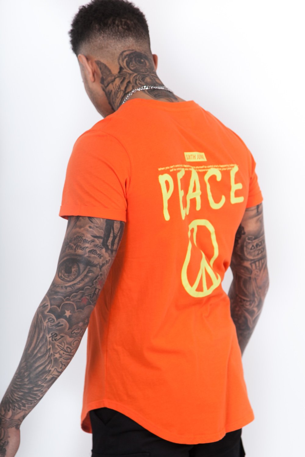 Sixth June - T-Shirt Vision of future orange