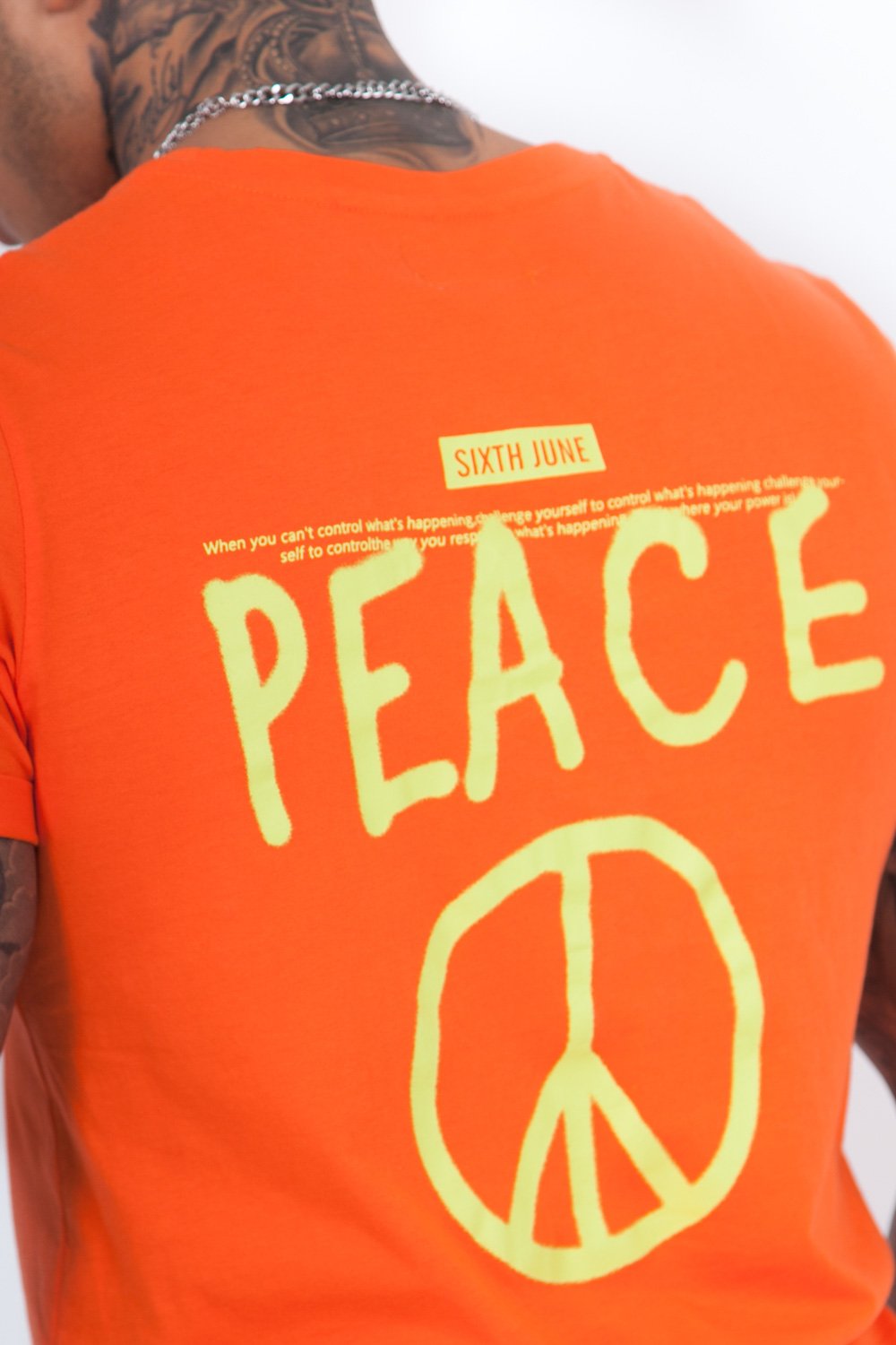 Sixth June - T-Shirt Vision of future orange