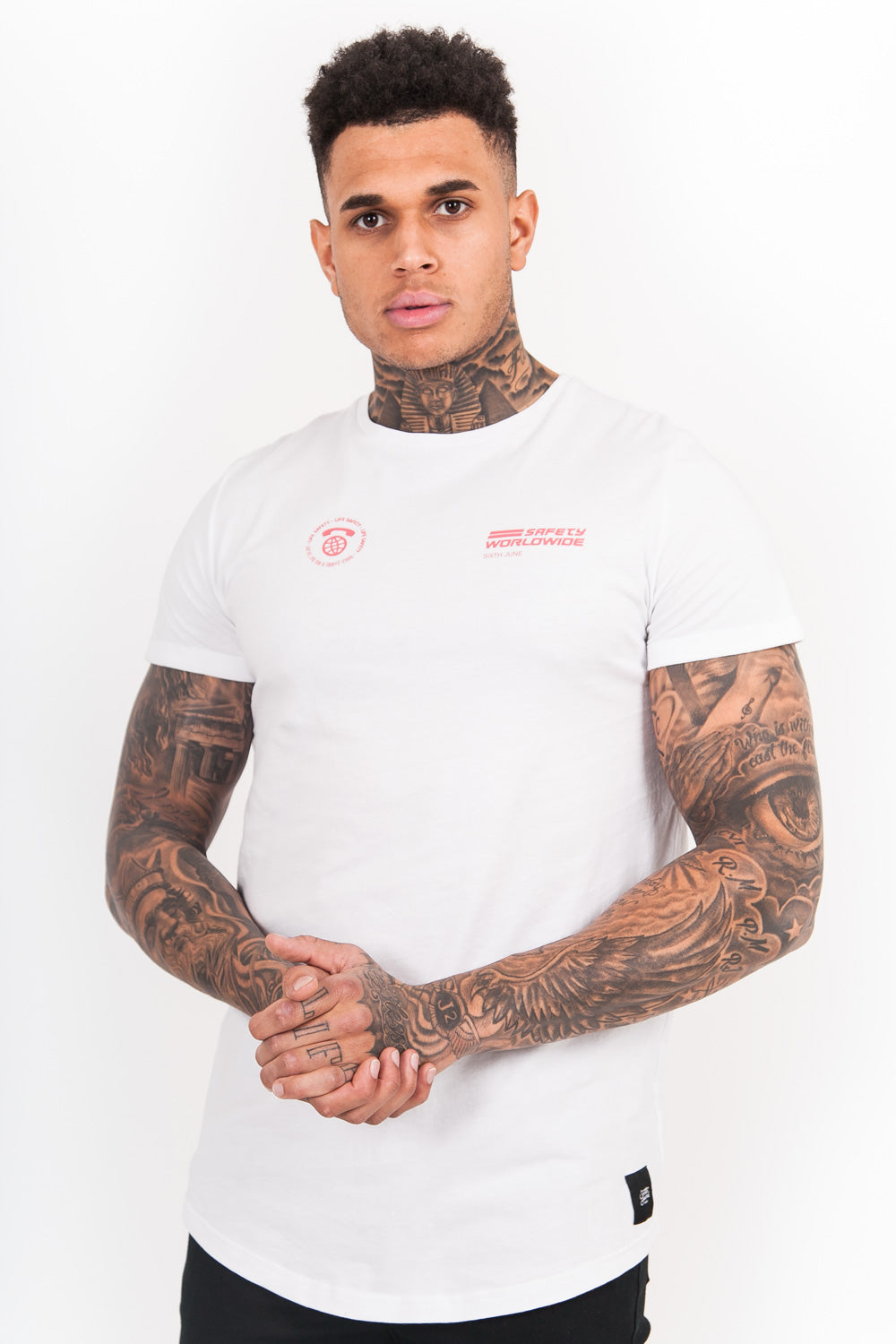 Sixth June - T-Shirt Call Me blanc